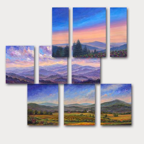 Triptych Art Panels