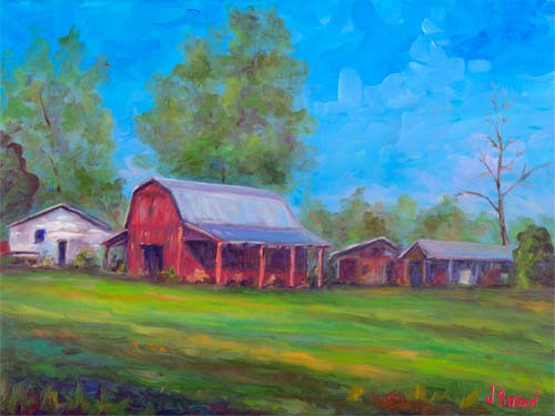 Red Barn near Bold Rock - Mills River