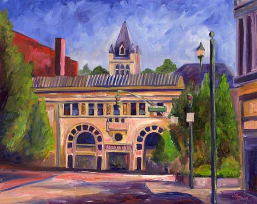S&W Cafeteria downtown Asheville NC.