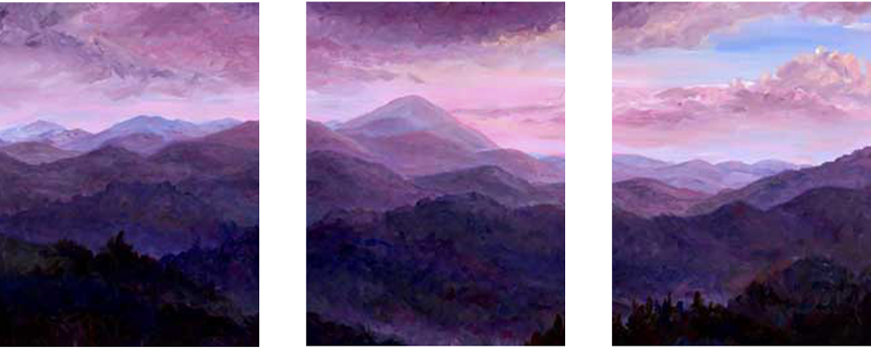 Triptych - Pisgah Panorama