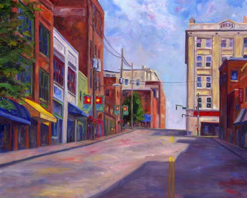 Up Lexington Avenue - Asheville