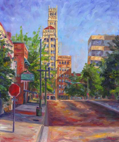 Up Market Street Asheville, NC
