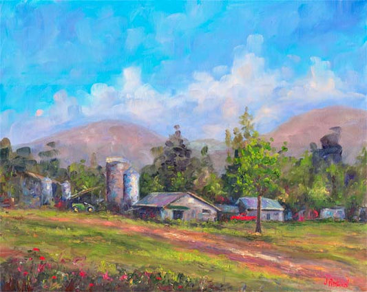 Farm near Wilson Rd. in Fairview NC east of Asheville