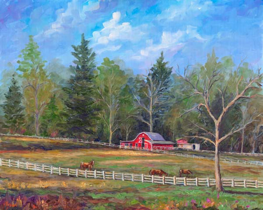 Red Barn on Haywood Road