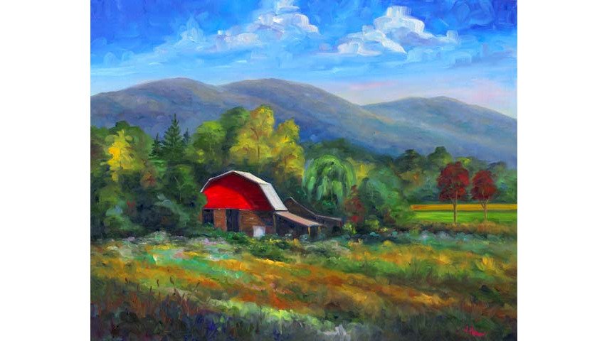How to Display Landscape Oil Paintings at Home