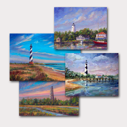 Coastal Art and Lighthouses