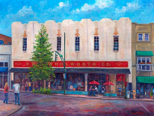 Woolworth Walk Art Gallery in Downtown Asheville NC