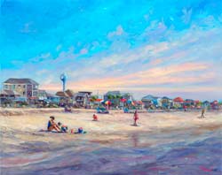 Folly Beach Art SC Painting Prints
