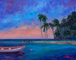 Marigot Bay St. Lucia Art