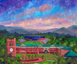WCU Cullowhee Campus Painting Prints