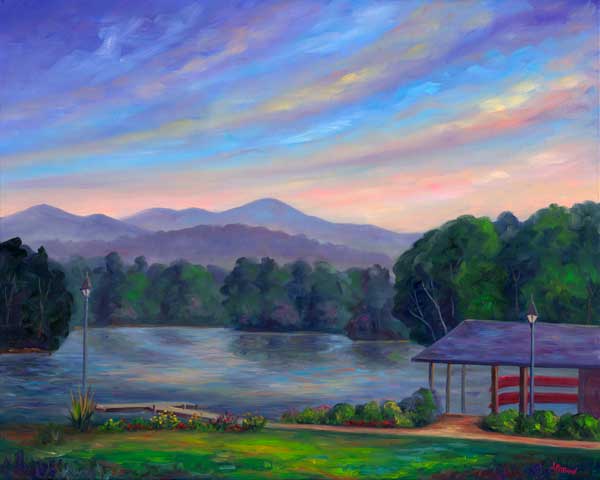 biltmore Lake Art Prints Asheville NC
