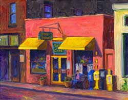 Sunnyside Cafe Painting and Prints