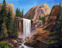Vernal Falls - Yosemite National Park - Limited Edition Print