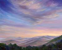 View Craggy - Oil painting near Asheville NC Jeff Pittman Art