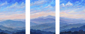 mt pisgah panorama painting